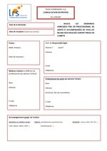 Fiche d'adressage de consultations en nutrition de l'enfant