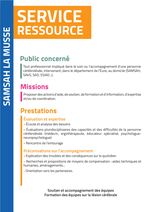 Plaquette service ressource SAMSAH