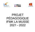 Projet pédagogique IFMK la Musse 2021-2022