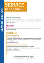 Plaquette service ressource SAMSAH